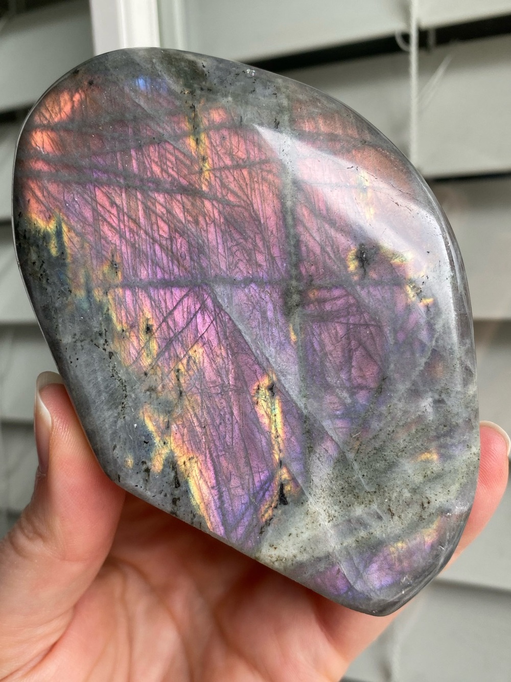 💗💜 Labradorite Free Form — Over 3” Wide ✨